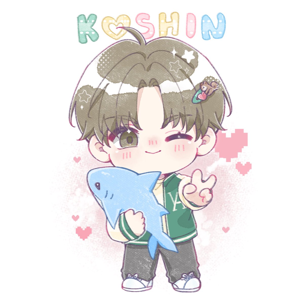 mobmapmoon's tweet image. Commission baby Koshin in his fav clothes! hope we’ll meet again someday, miss you so much🫶🏻
Keep fighting on the path you’ve chosen, I’ll always supporting you naa.💪🏻💗

#KOSHIN #โคมัตสึโคชิน #KomatsuKoshin #小松倖真
