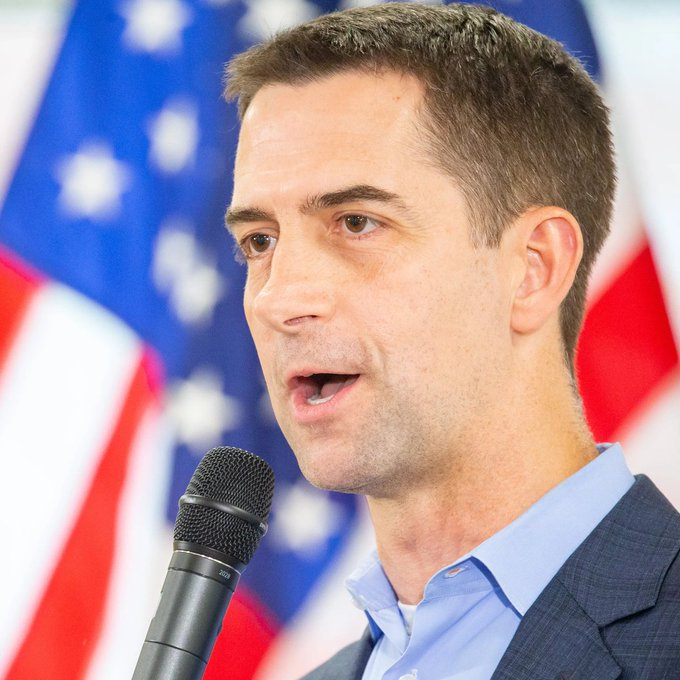 🇮🇱 🇺🇸 U.S. Senator Tom Cotton:

"We didn't provide aid to Nazi Germany during World War II. The idea is preposterous. Why should Israel be forced to provide aid to Hamas-run Gaza?"

He is 100% correct.