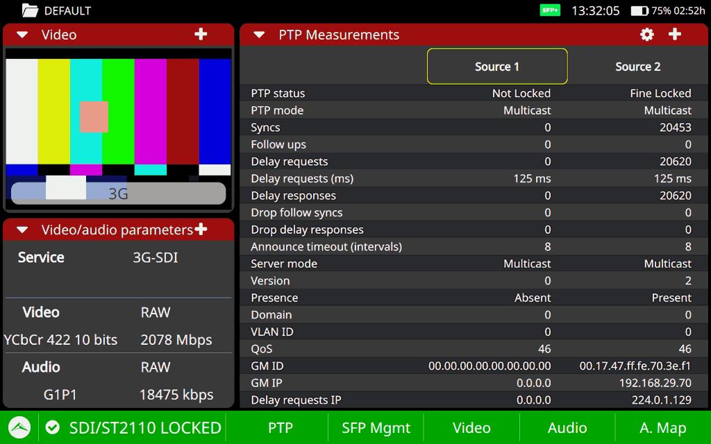 PROMAX_noticias's tweet photo. ¿Listo para el futuro del #IPbroadcast? ST2110 lidera la transición a #redesIP:
✅ Vídeo, audio y metadatos por separado
✅ Sincronización #PTP
✅ Menos cableado, más interoperabilidad
#ATLASNG #ATLASIP monitoriza flujos #ST2110 en tiempo real. Artículo: https://t.co/BesiVYUoTd https://t.co/RX7VDqrHHX