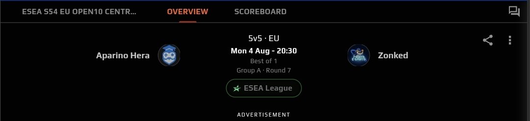 ❗️ <a href="/ZonkedESports/">Zonked E-Sports</a>