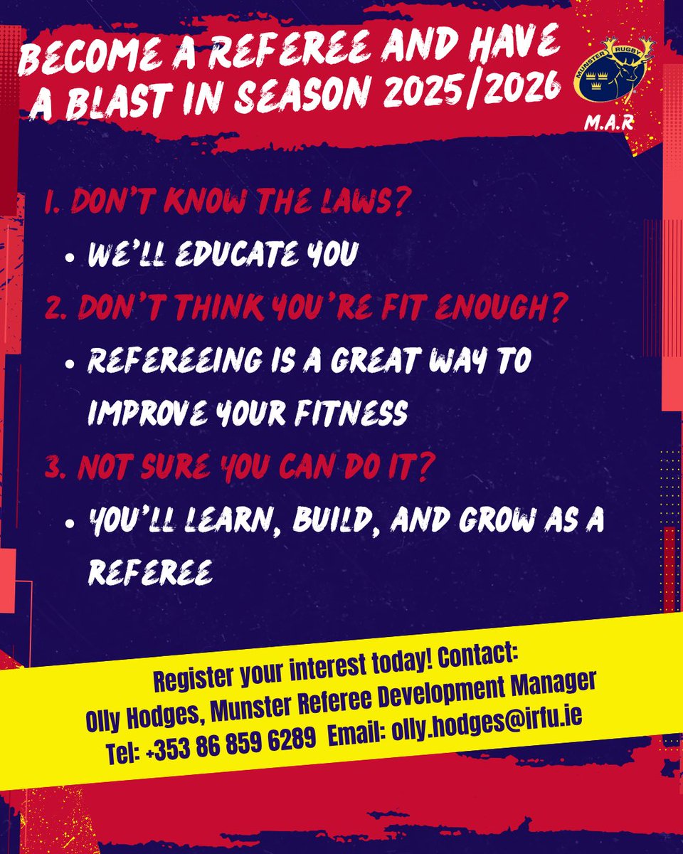 Munster Association of Referees tweet media