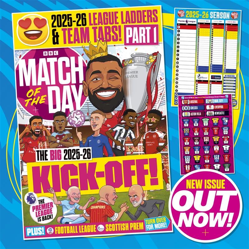BBC Match of the Day mag tweet media