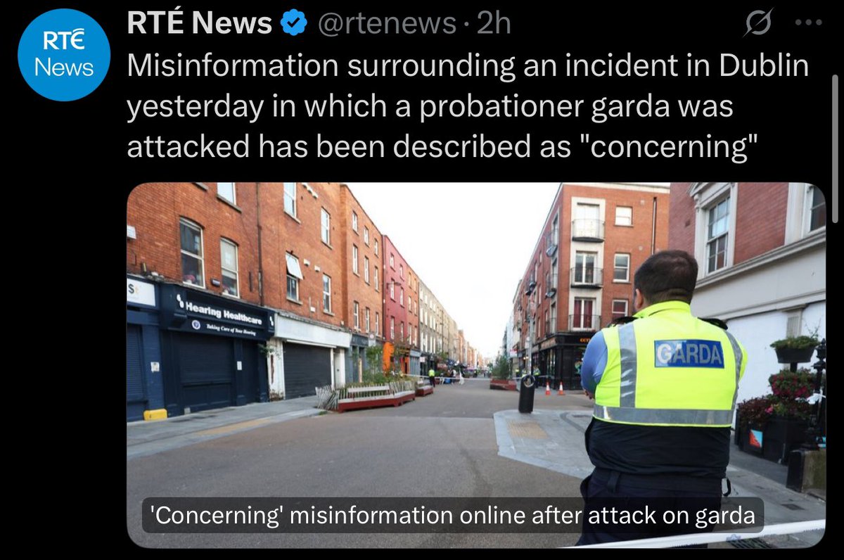 A Gardai was stabbed and the media are more concerned with what’s being posted online.
