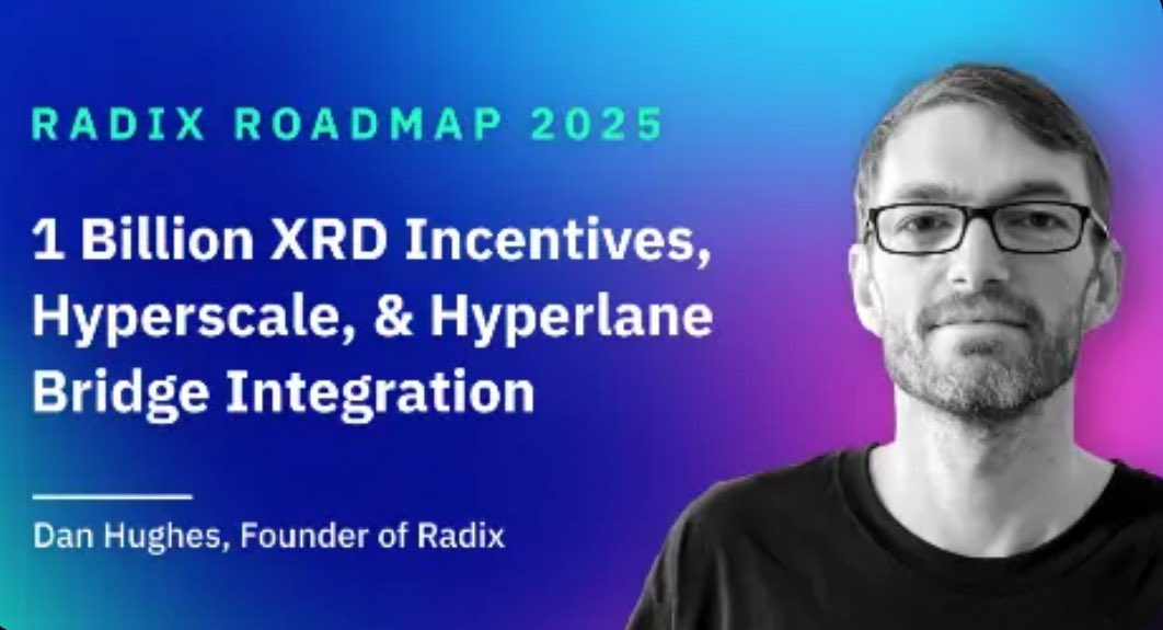 TPS DOESN’T MATTER ANYMORE

Radix (XRD) has ended that race

It can process millions of complex txs per second w/finality in SECONDS

NO FAILED TXS
NO BOTTLENECKS

August brings the public speed test and their 1B XRD Airdrop campaign

Are you ready for RADIX?

#xrd #doitfordan