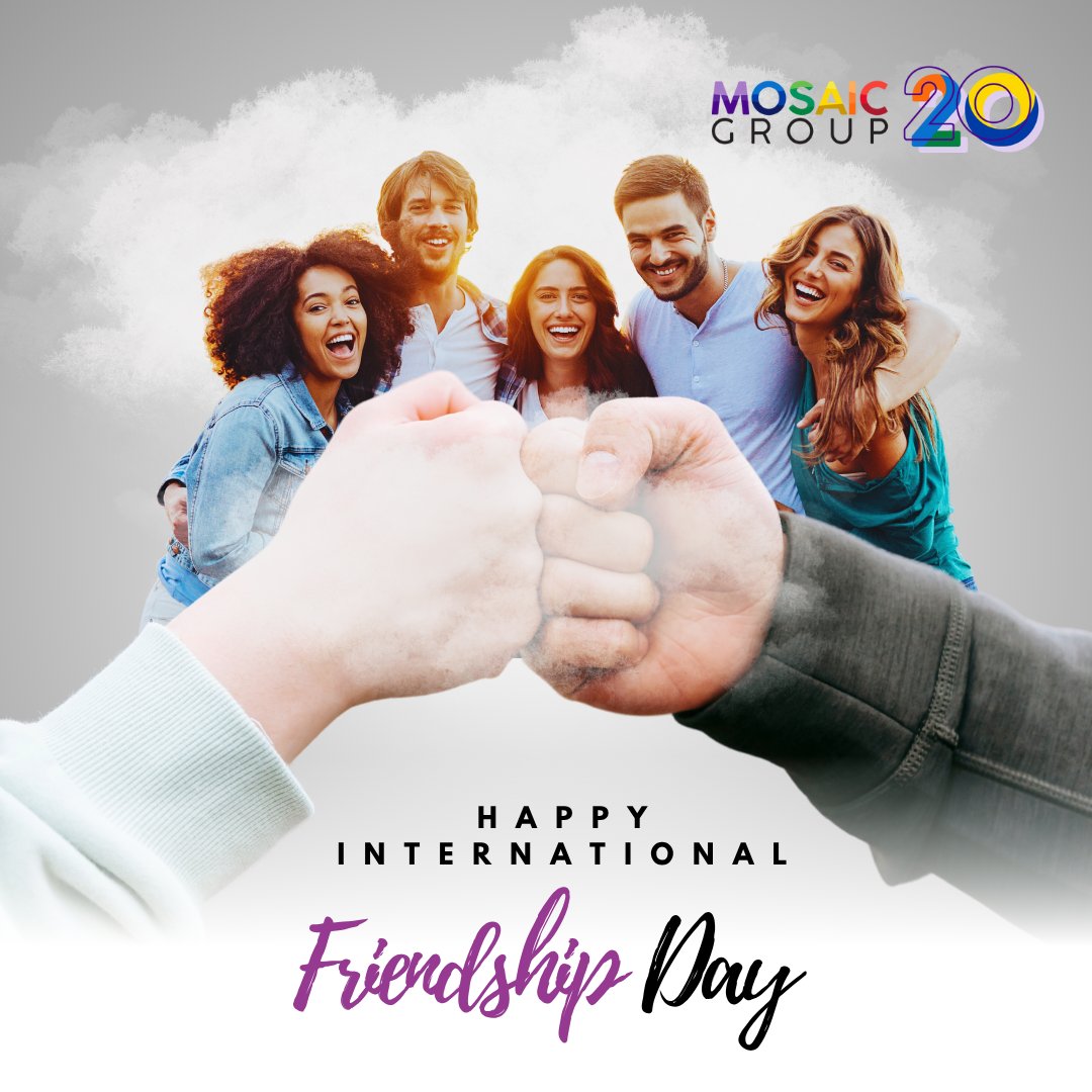 Celebrating partnerships old &amp; new on #InternationalFriendshipDay! Want to become a Mosaic friend &amp; client? 

Let’s grow together 🤝 #MarketingAllies
5840 Corporate Way, West Palm Beach, FL
(561) 651-9565
Contact Us at mosaicgroup.co

#Marketing #PRWestPalm