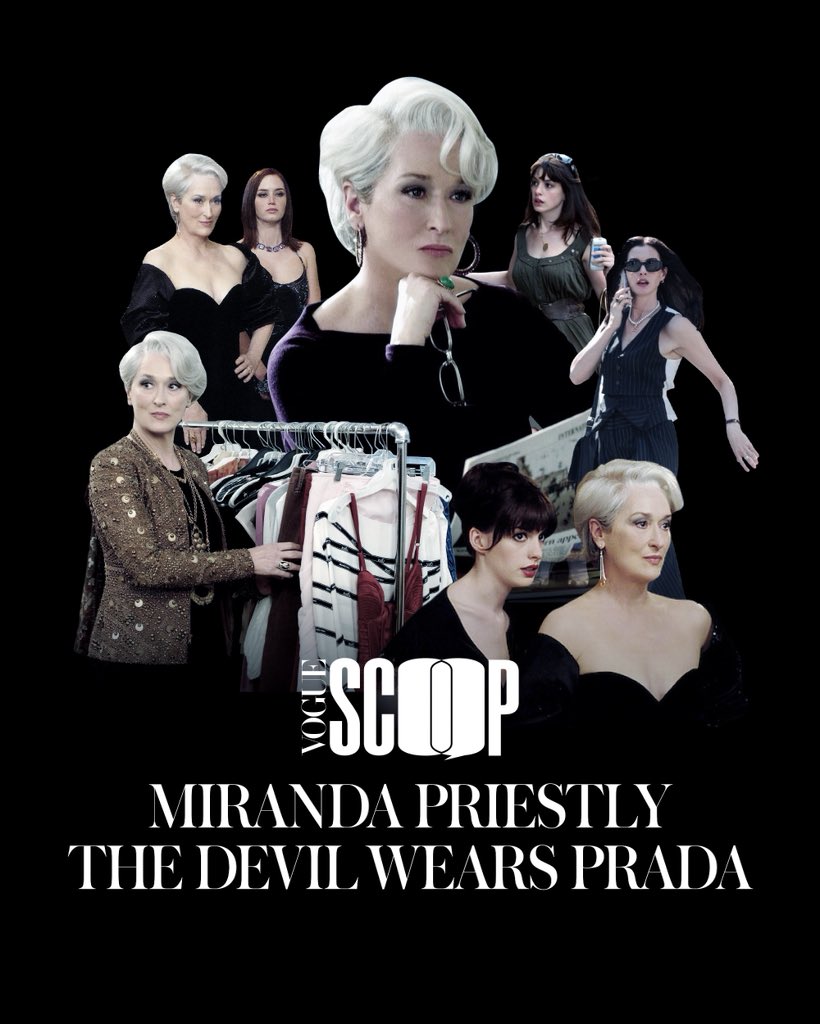 #VogueScoop The Devil Wears Prada กลับมาถ่ายทำภาคที่สองหลังจากผ่านไปเกือบสองทศวรรษ เป็นเวลาจำนวนไม่น้อยที่ได้ขัดเกลาความคิดและมุมมองของผู้ชม ย้อนกลับไปในปี 2006 การปรากฏตัวของ ‘Miranda Priestly’ หลายคนมองว่าเป็นภาพจำลองของเจ้านายเผด็จการที่เย็นชา โหดเหี้ยม และเนี้ยบทุกรายละเอียด