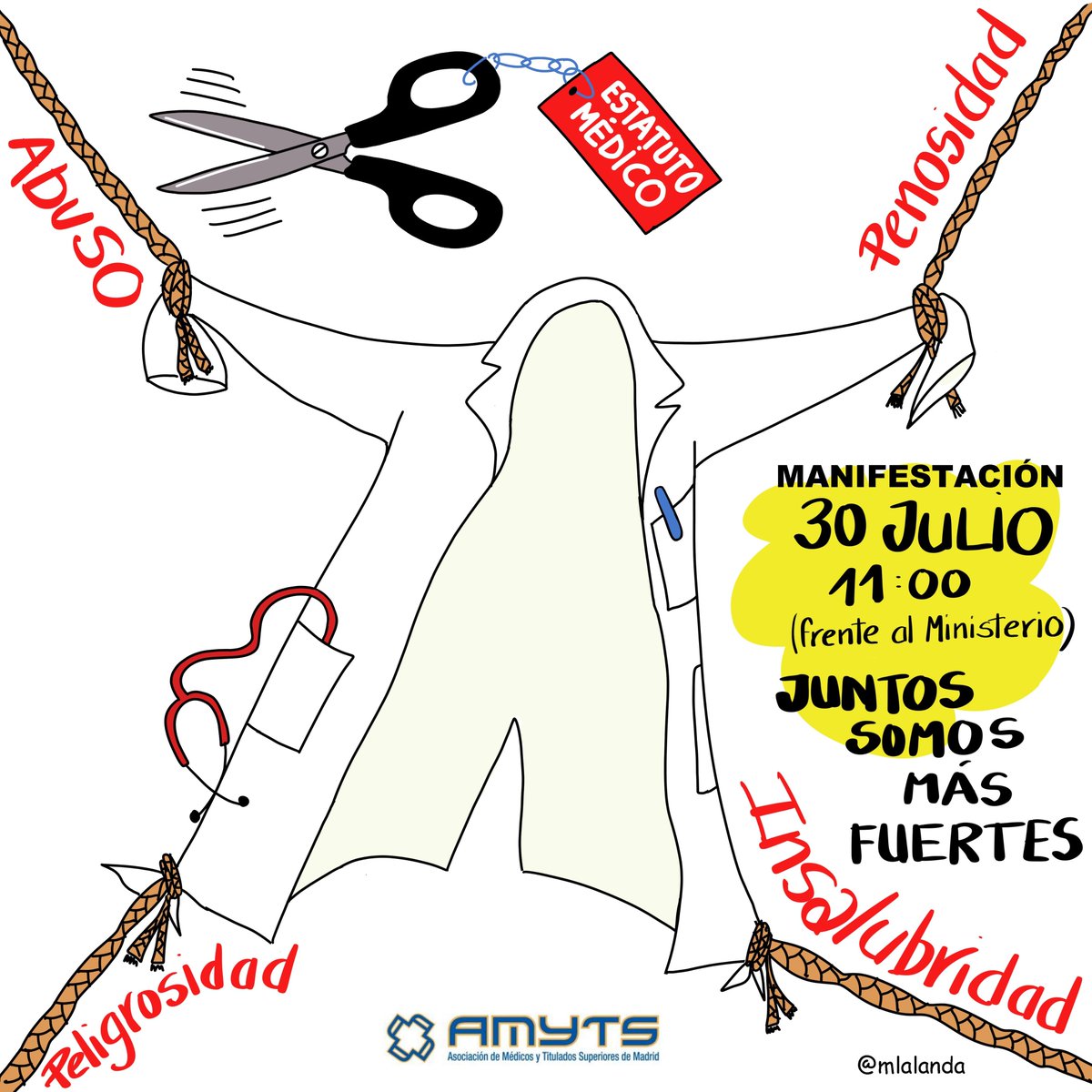 Gracias <a href="/amytsmedicos/">AMYTS</a> y a todos en <a href="/APEMYF_2025/">APEMYF</a> por estar en la lucha!!!
#estatutopropio #estatutomedico #estatutomarco #batasblancas
