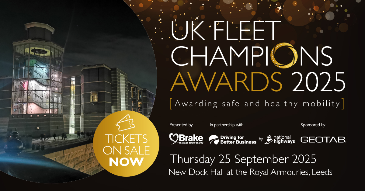 3 reasons why you should be at the UK Fleet Champions Awards:

1. Publicly demonstrate your organisation's commitment to safer roads
2. Network with key fleet organisations and suppliers
3. Sales of every ticket support Brake

Book now to secure your place brake.org.uk/uk-fleet-champ…