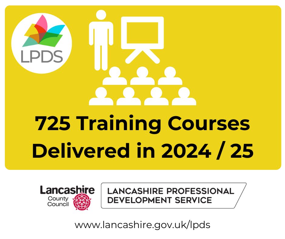 Lancashire Professional Development Service (LPDS) (@lancslpds) on Twitter photo In 24/25, LPDS ran 725 high-quality courses across a wide range of subjects & school needs
View our range for 25/26 & benefit from our new loyalty scheme:
buff.ly/gNeY3Qr
Can't find what you need? Contact us to arrange bespoke support
#Primary #Secondary #EYFS #Special In 24/25, LPDS ran 725 high-quality courses across a wide range of subjects & school needs
View our range for 25/26 & benefit from our new loyalty scheme:
buff.ly/gNeY3Qr
Can't find what you need? Contact us to arrange bespoke support
#Primary #Secondary #EYFS #Special