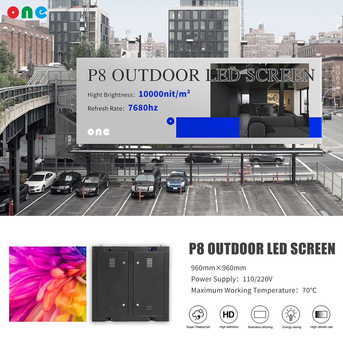 kanlina561's tweet image. 🔥 P8 OUTDOOR LED: SURVIVE THE ELEMENTS!
✅ 10,000nit SUN-KILLER Brightness
✅ 7680Hz Ultra-Smooth Motion
✅ Military-Grade Waterproofing
🚀 Perfect for Stadiums | Billboards | Events
I’m Kanlina, welcome to inquiry!!
📷 WhatsApp: +8619575372485
#ONELED #advertising #ledvideo