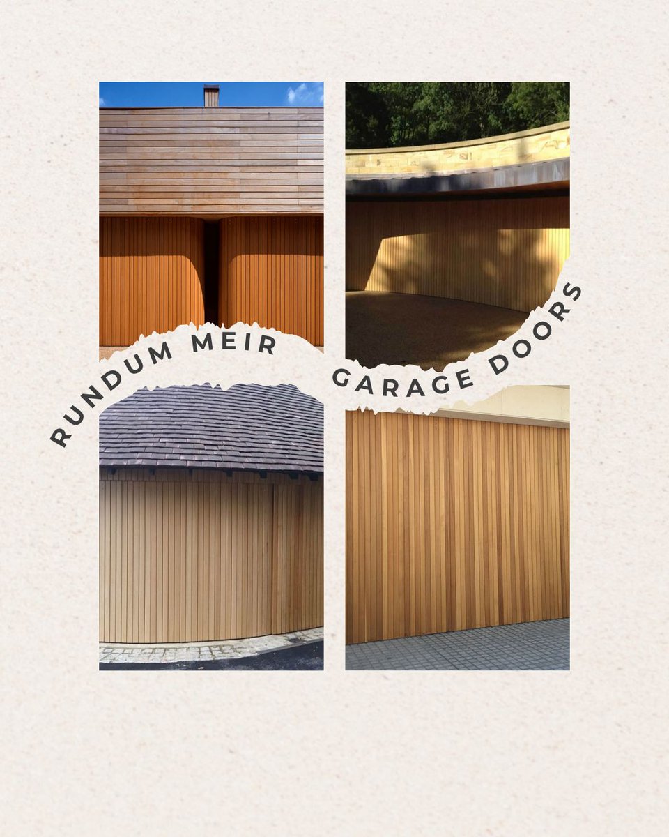 Rundum Meir #garagedoors are born from original thinking and crafted with precision. Every project is a one-off, tailored to suit the building’s form and function. When standard won’t do, choose a door that sets the standard.