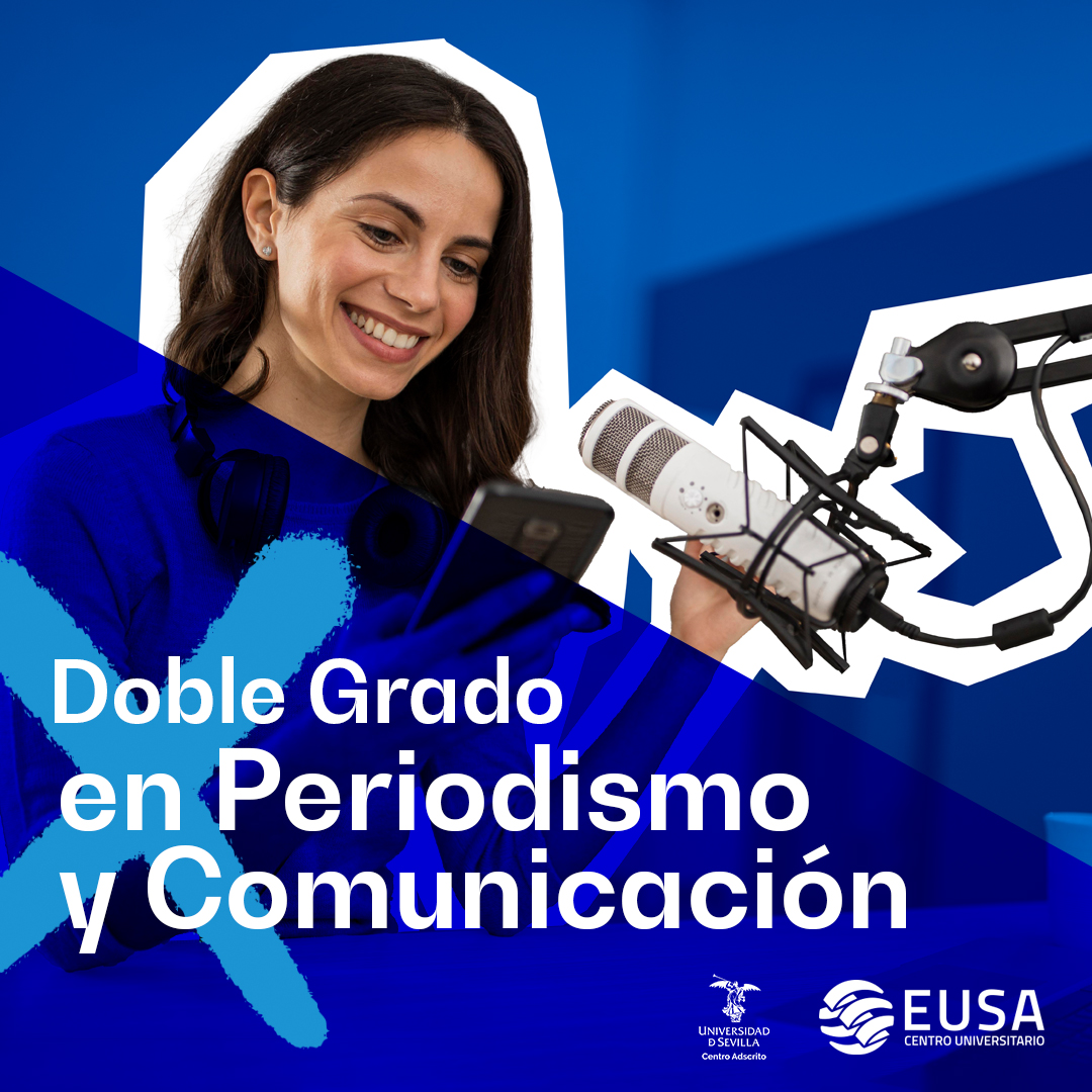 🎥🗞️ Estudiar #Comunicación: Una de las profesiones con más salidas
¿Buscas una carrera creativa, actual y con futuro real?
👇 Esto es para ti:

✨ Con el doble grado en Comunicación Audiovisual y Periodismo podrás:
🎬 Crear contenido para #cine, TV, #redes y plataformas