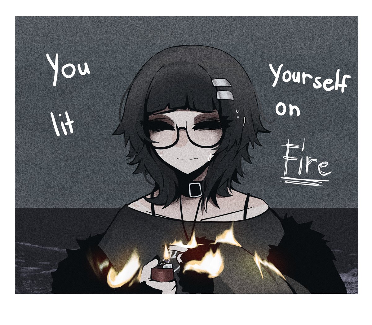 mikuneki's tweet photo. It hurts. https://t.co/wGEBlmFNda