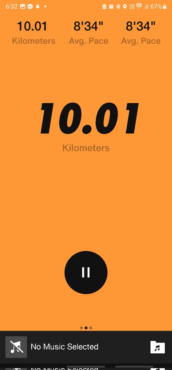 Biglaang Run coming from a week of rain tas Zone 2.