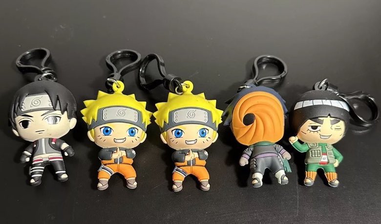 Naruto Shippuden Figurine Bag-Clips for sale. Anything helps! Surprised after all this time I haven’t even sold the Tobi yet…
