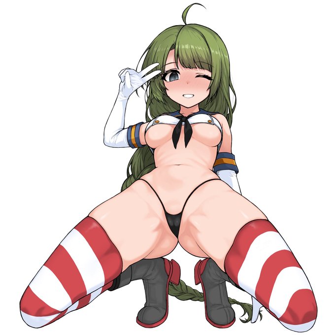 うっかりスカートを描き忘れてしまった差分 