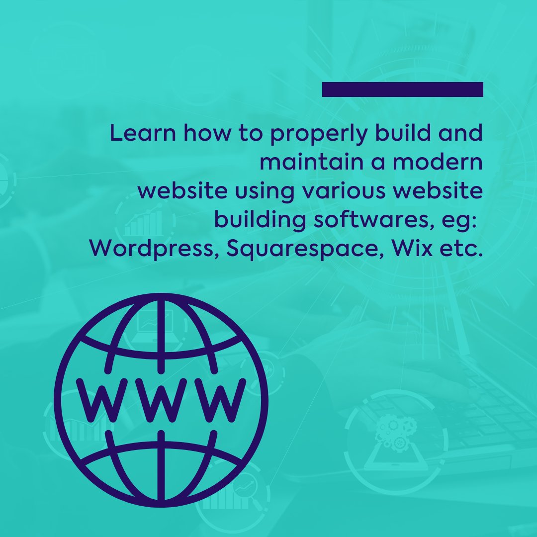 6SenseTraining's tweet image. Want to build websites with WordPress, Wix or Squarespace? 💻
Our fully funded Digital Marketing Apprenticeship includes a Website Software module perfect for social media admins &amp;amp; future marketers.

Based in Scotland? You’re eligible! 🚀
👉 zurl.co/CNuXO