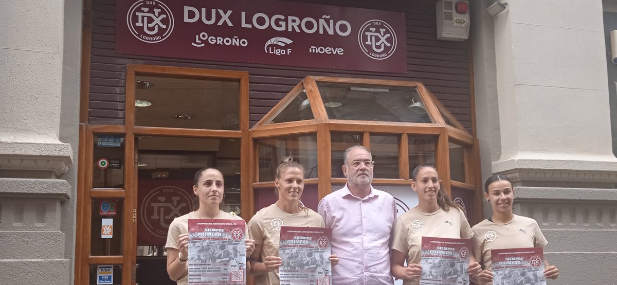 DUX Logroño (@duxlogrono) on Twitter photo 📢 También puedes abonarte ya 💳 al <a href="/DUXLogrono/">DUX Logroño</a> de forma presencial 🖊️🏡 en nuestro local de la Plaza de Abastos en Calle Hermanos Moroy (frente al nº 28) de lunes a jueves por las mañanas de ⌚️ 10 a 13 horas y por las tardes de ⌚️17 a 19 horas.
#GoDUX #seguimoscreciendo 📢 También puedes abonarte ya 💳 al <a href="/DUXLogrono/">DUX Logroño</a> de forma presencial 🖊️🏡 en nuestro local de la Plaza de Abastos en Calle Hermanos Moroy (frente al nº 28) de lunes a jueves por las mañanas de ⌚️ 10 a 13 horas y por las tardes de ⌚️17 a 19 horas.
#GoDUX #seguimoscreciendo