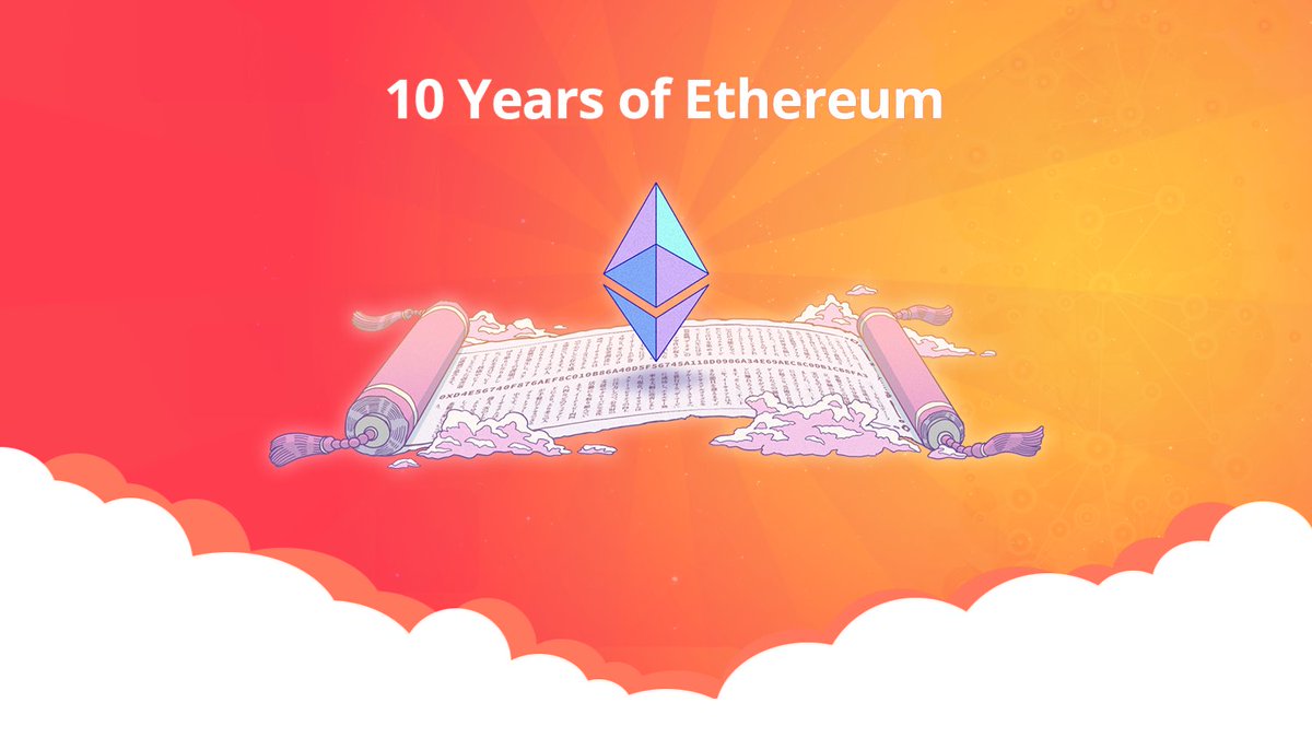 Rocket_Pool's tweet image. Ethereum&apos;s genesis block was created ten years ago today!

And Rocket Pool has been proudly working to support a healthy Proof of Stake system for nearly as long

No other protocol has helped more node operators to keep Ethereum resilient, credibly neutral, &amp;amp; censorship-free