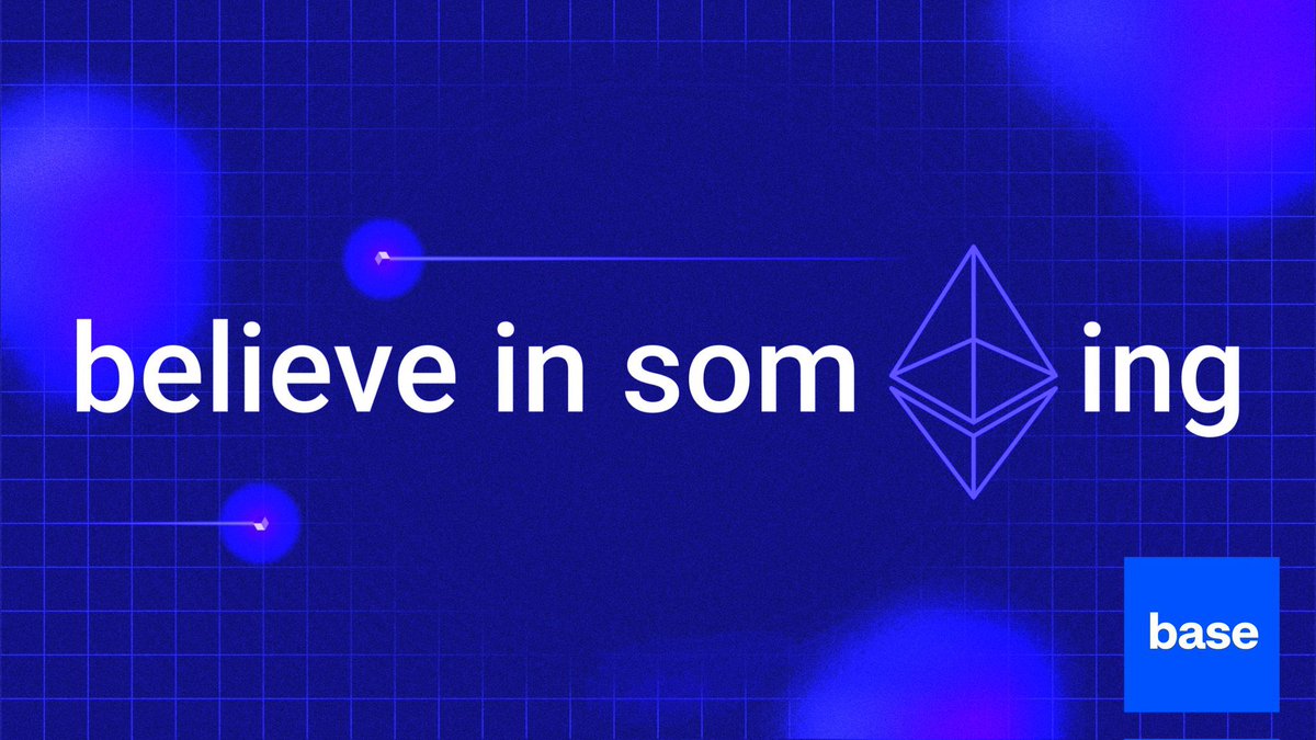 Ethereum on Base tweet media