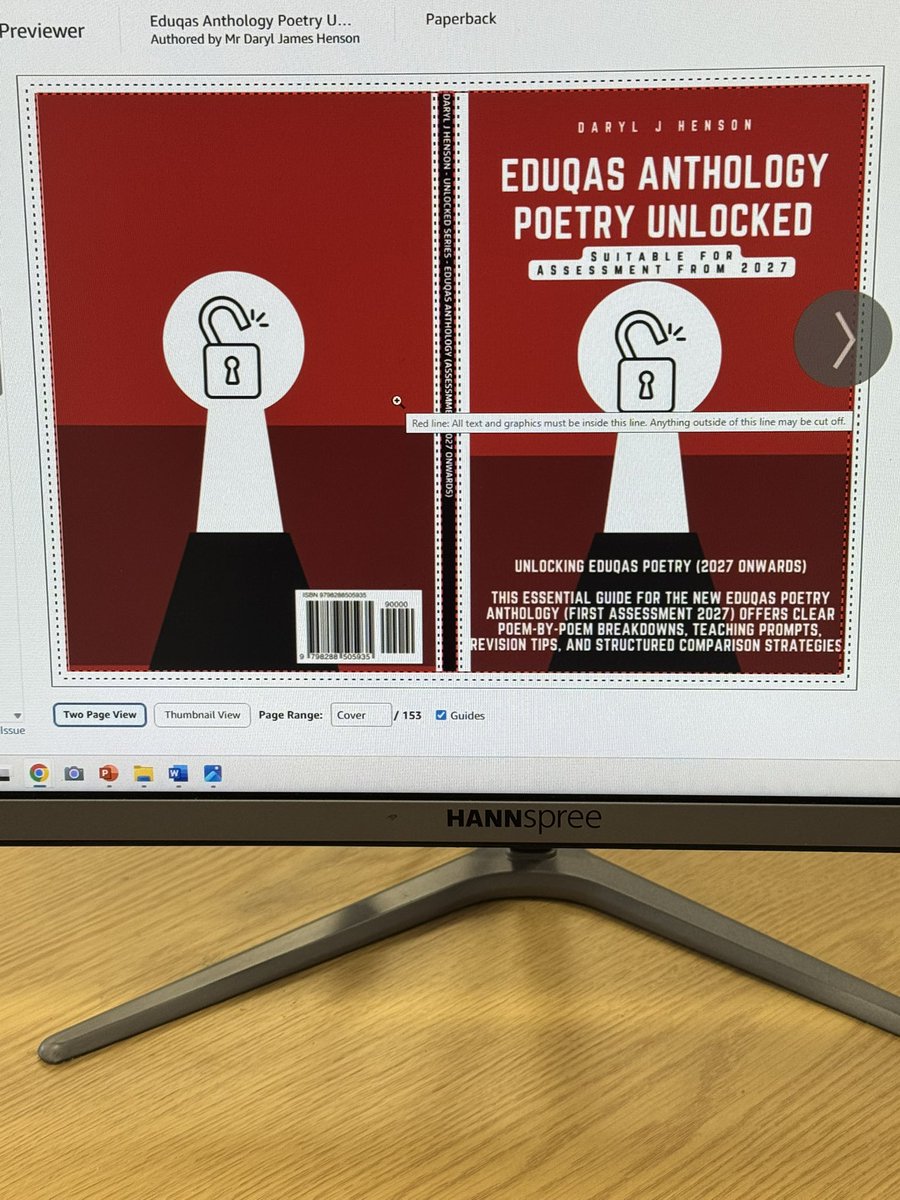 Mr D Henson ACT Regional Ambassador (@dhe_teach) on Twitter photo With a few tweaks and amendments, this will be going into publication very soon!
So excited to publish the first series of āUNLOCKEDā books.
<a href="/Eduqas_English/">Eduqas English</a> <a href="/Team_English1/">Team English</a> #selfpublished #unlockedseries With a few tweaks and amendments, this will be going into publication very soon!
So excited to publish the first series of āUNLOCKEDā books.
<a href="/Eduqas_English/">Eduqas English</a> <a href="/Team_English1/">Team English</a> #selfpublished #unlockedseries