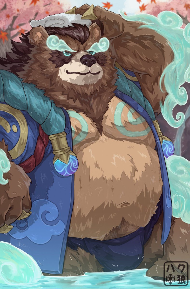 Ha0Haku's tweet photo. Volibear🌸[Spirit Blossom Springs]🌸
#LeagueOfLegends #Volibear #spiritblossomsprings https://t.co/uRAFEecZG7
