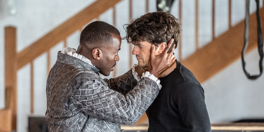 👀 Take a peek into the rehearsal room for <a href="/TheRSC/">The RSC</a> 'Born With Teeth' at the Wyndham's Theatre. See the incredible Ncuti Gatwa and Edward Bluemel in action from 13 Aug - 1 Nov!

📸 Johan Persson

🎟️ officiallondontheatre.com/show/born-with…