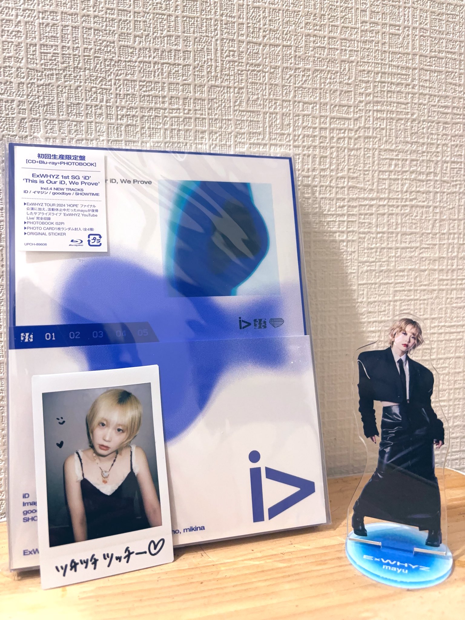 ExWHYZ mayu チェキ EXWHYZ mayuLINE CUBE 会場限定チェキ&メッセージカード - メルカリ