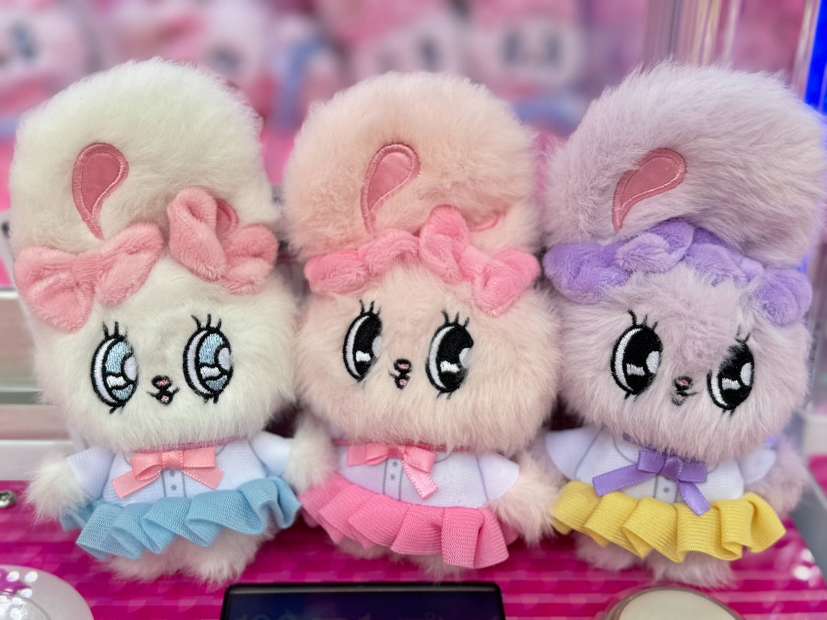 【おすすめ景品🎁】

今日のおすすめ景品は
エスターバニー スクールガールマスコット です！
制服を着たエスターバニーのマスコットが登場中✨
スカートの色がそれぞれ違ってかわいい❤

友達と色違いでスクバに付けるのもいいかも！

ぜひゲットして下さい🙌

＃タイステ多摩
#エスターバニー