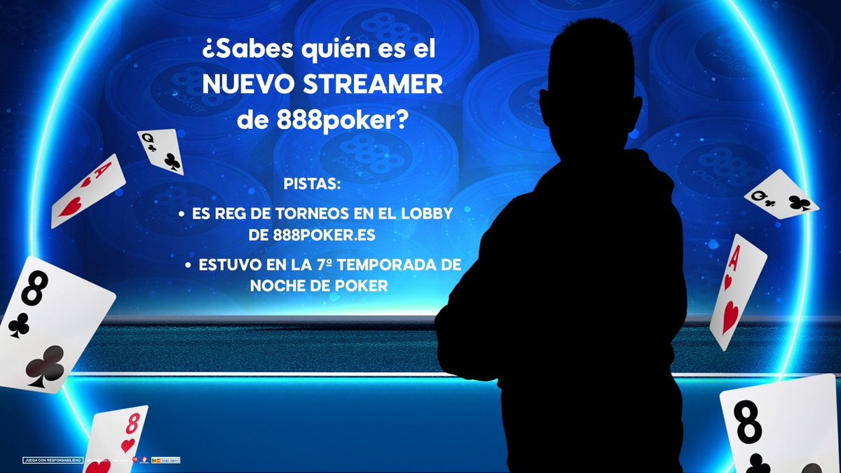 🚨 Tenemos NUEVO STREAMER en 888poker 🚨

🔹 Es reg de torneos en el lobby de 888poker
🔹 Estuvo en la 7ª temporada de Noche de Poker

😏¿Sabéis quién puede ser?

#888poker #888pokerSpain