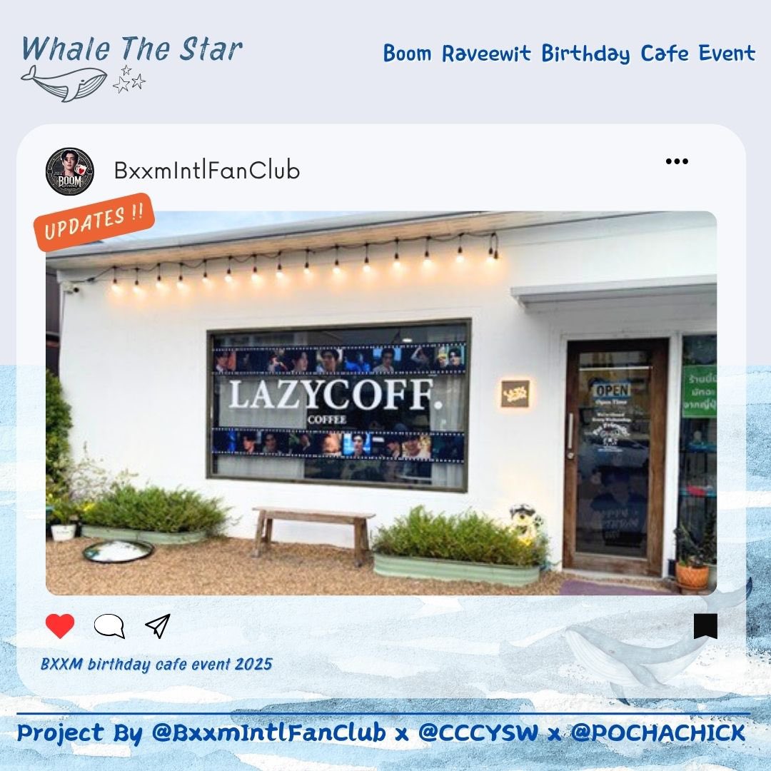 SmartBoom Boom 誕生日カフェ タイ Bxxm_IntlFanClub on X: