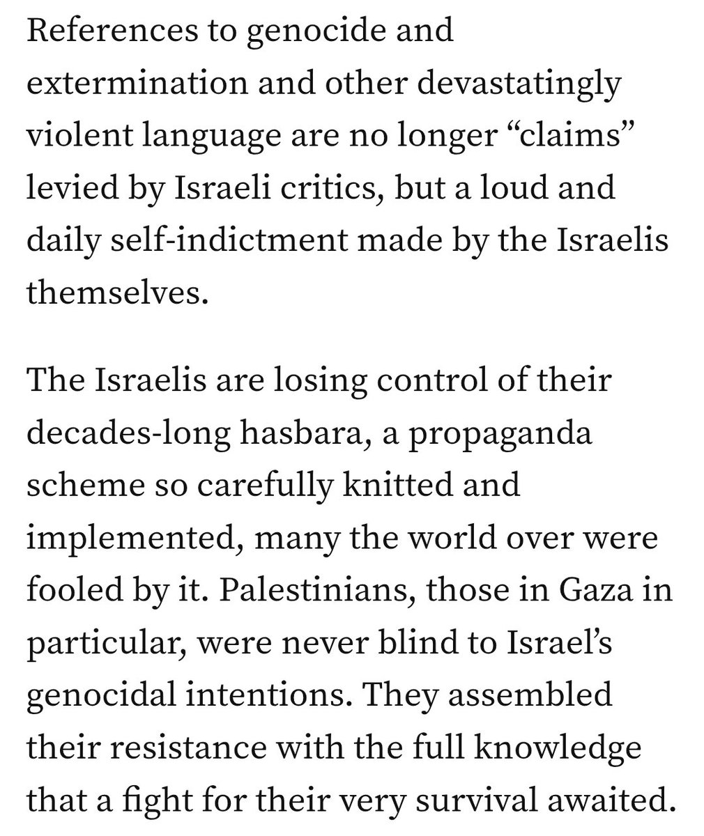 Ramzy Baroud wrote this in 2014.

counterpunch.org/2014/08/13/why…

#CeasefireNow #FreePalestine #Bds #StopArmingIsrael #GazaGenocide