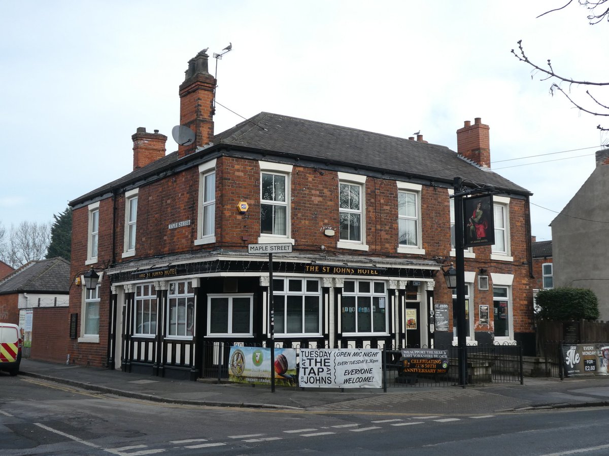 Reminder that our next Branch Meeting is a week today! We will be at the St Johns Hotel on Queens Road #Hull from 7pm onwards, our meeting starts at 7.30pm. Everyone most welcome to join us and enjoy a good selection of beers at this regular entry in the Good Beer Guide. Cheers!