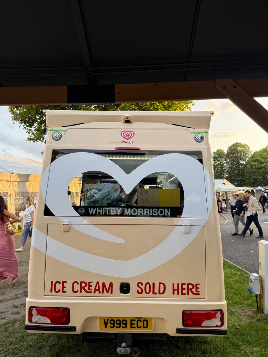 It was also great to see one of our client's new products  getting good usage on the hot day!! <a href="/WhitbyMorrison/">Ed Whitby</a>