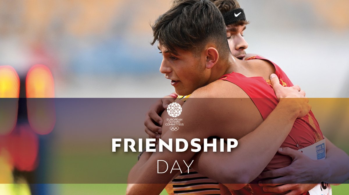 🌟International Day of Friendship!

Today we celebrate one of the core #OlympicValues: Friendship!

Let’s build a better world through educating youth through sport, in the spirit of #Friendship, #Solidarity, and #FairPlay.

#OlympicMovement
