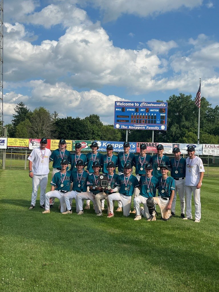Congratulations to Fond du Lac!   
2025 Wisconsin American Legion Baseball 17u State Champions