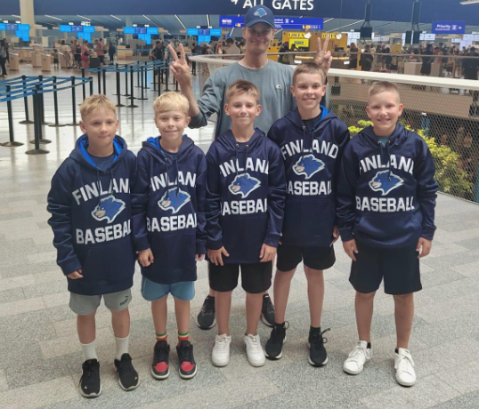 Finnish crew that will take part of the World Children's Baseball Fair 2025 at Akita, Japan. Have fun boys and enjoy!