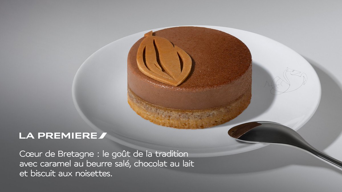 AirFranceCA's tweet photo. Laissez-vous tenter par les douceurs signées Laurent Le Daniel, Chef pâtissier et Meilleur Ouvrier de France installé en Bretagne. 
À retrouver à bord des cabines La Première et Business au départ des États-Unis et du Canada.
Découvrir : https://t.co/QucxMj5wJp https://t.co/l5RXzmSTgU