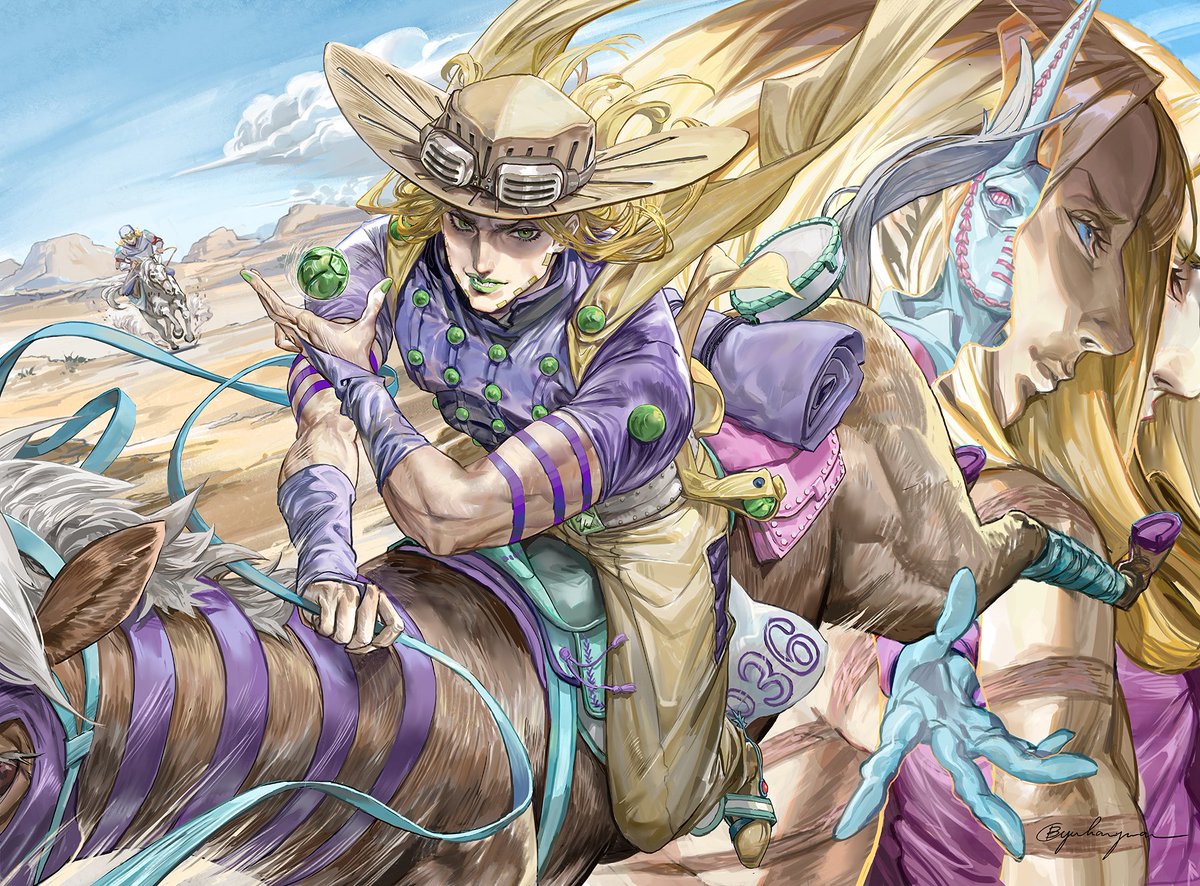 ジャイロ・ツェペリ Gyro Zeppeli
#ジョジョの奇妙な冒険 #JoJosBizarreAdventure #SBR