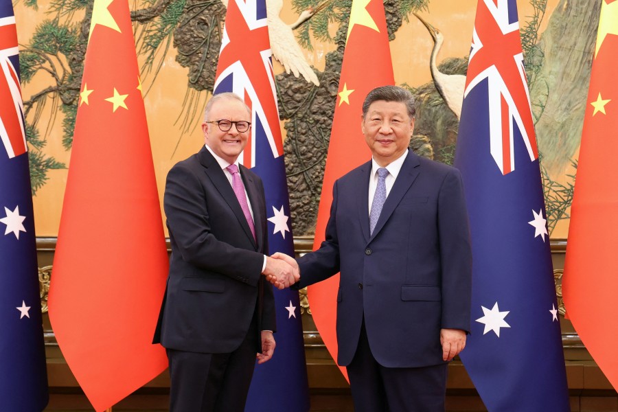 ThinkChina (@thinkchinasg) on Twitter photo ... Albanese reaffirmed #Australiaās sovereign right to decide its own security policy ā a signal that, despite pressures, Canberra intends to keep both relationships in careful balance. <a href="/GenevieveDonn/">Genevieve Donnellon-May č£ę¢
ę“</a> (China Daily/Reuters) #ThinkChina
tinyurl.com/4bz2p7kr ... Albanese reaffirmed #Australiaās sovereign right to decide its own security policy ā a signal that, despite pressures, Canberra intends to keep both relationships in careful balance. <a href="/GenevieveDonn/">Genevieve Donnellon-May č£ę¢
ę“</a> (China Daily/Reuters) #ThinkChina
tinyurl.com/4bz2p7kr