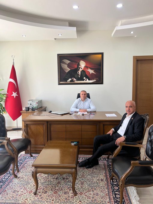 Patnos Kaymakamı Hasan Taş’ı Ziyaret