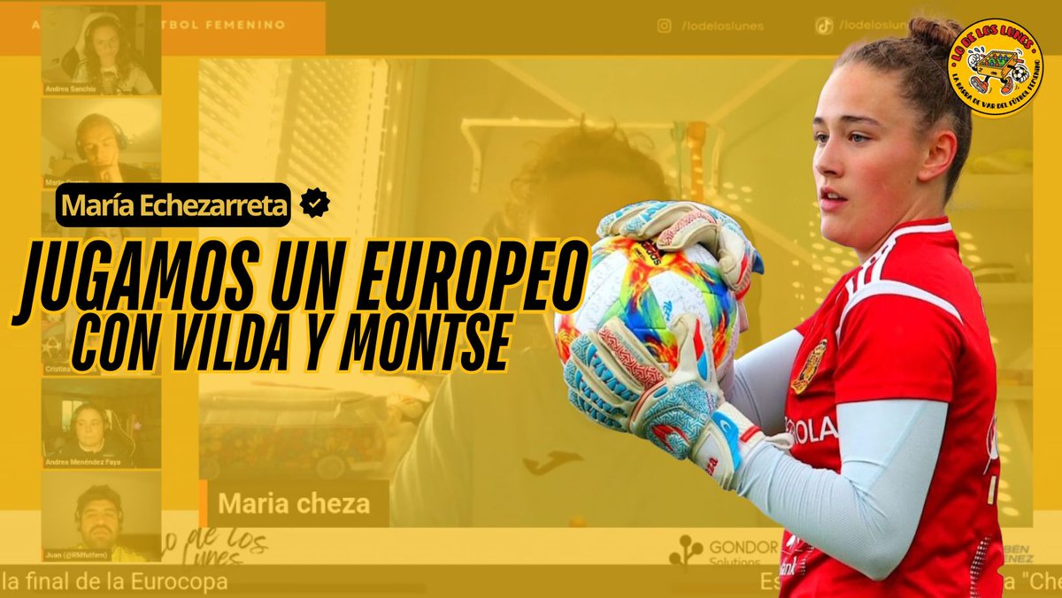 🟡NUEVO VÍDEO: La entrevista de ayer a <a href="/Maria19cheza/">Maria Echezarreta</a> en <a href="/lodeloslunes/">Lodeloslunes</a> 

"La Liga F ha cometido errores, pero de ellos se aprende y hay que ser valientes."

(Yo no me la perdería porque ha dejado muchos titulares)
➡️youtu.be/cwXcobeoZ08?si…⬅️