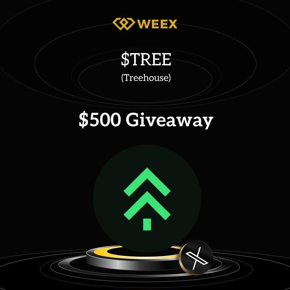 🌳 $TREE (Tree News) — Now LIVE on #WEEX Spot! 🚀
🎁 $500 USDT Giveaway!
🎯 20 lucky winners will snag $25 each!
Don’t miss out — join the celebration! 🎉

#weextrading #alpaca #helevier #SWCH #viratkohliretirement #moqeel #BBB25  #LoveIsland #FIFACWC #SB19 #BLACKPINK
