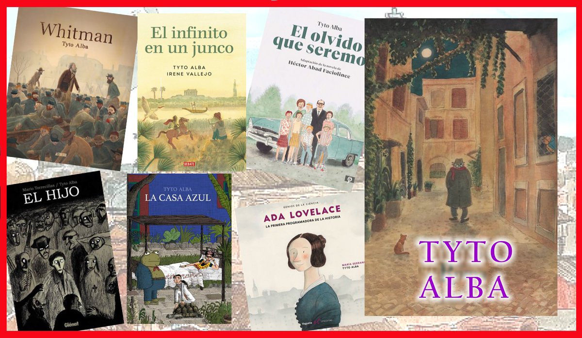 Tan prolífico como brillante, TYTO ALBA lleva años siendo uno de los autores de cómic más interesantes de los últimos años, con obras como Whitman, El infinito en un junco, El hijo, El Olvido que seremos y muchas más. En su primera visita a #comicaviles le exprimiremos bien!