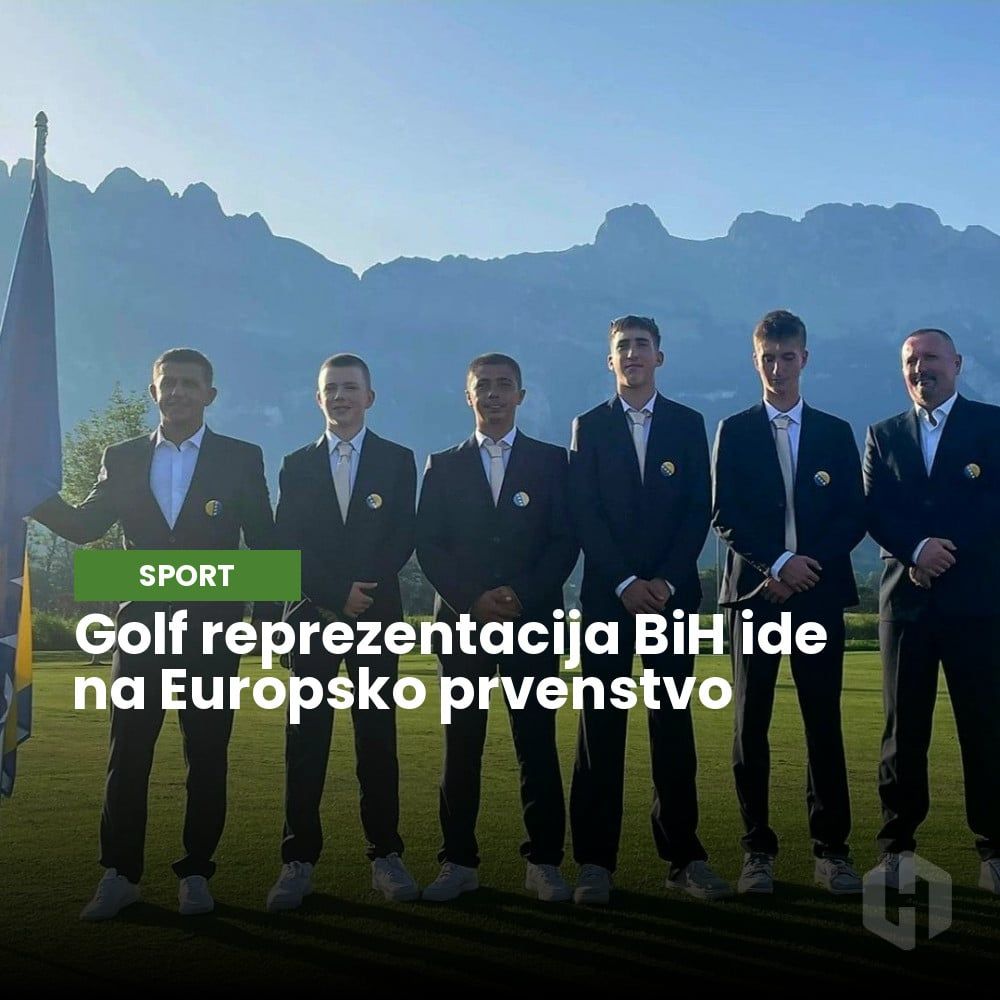 hercegovinainfo's tweet image. Europsko ekipno prvenstvo za muškarce 2025. u Bugarskoj okuplja 11 reprezentacija. - bit.ly/4fi0mgL

#golf #EuropskoPrvenstvo #TeamShield