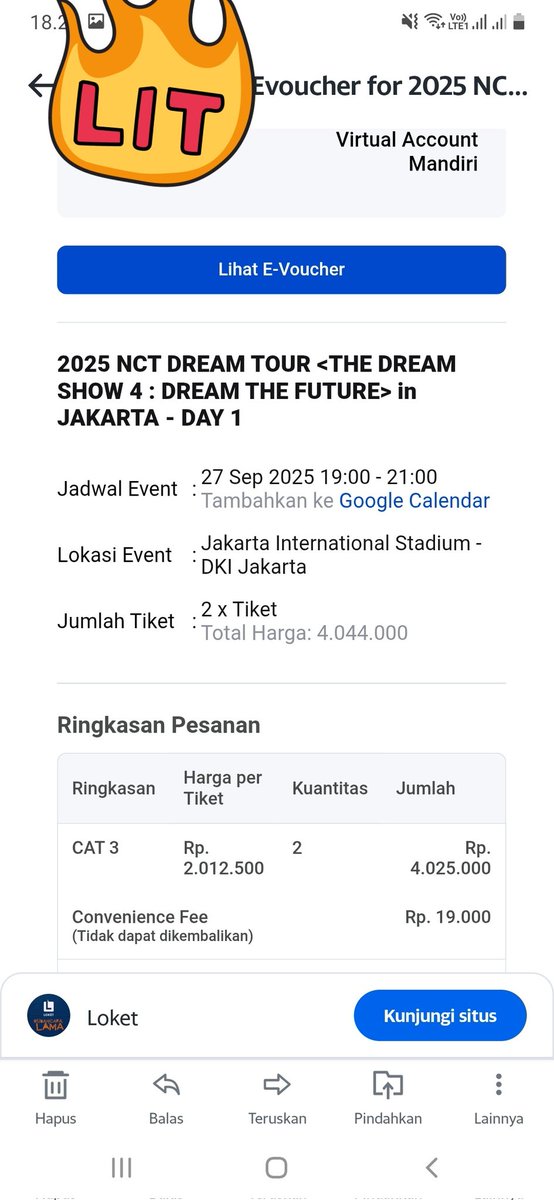 JASTIP TIKET KONSER tweet media