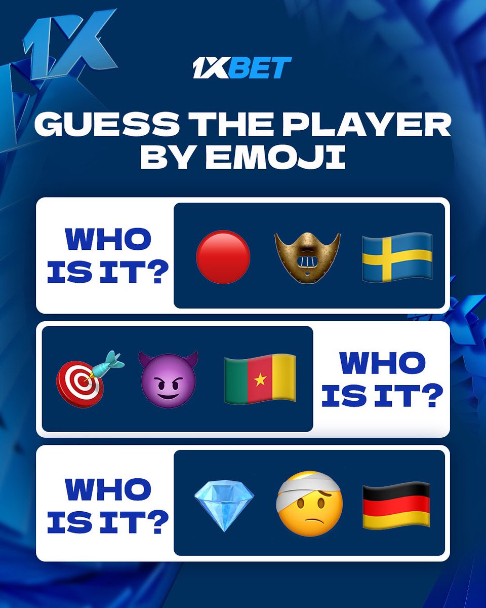 Can you guess them all on the first try? 🎭

3 lucky winners will receive promo