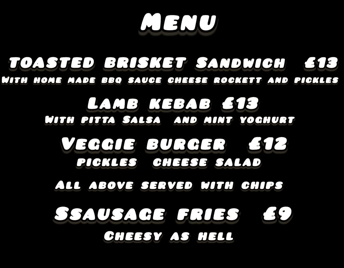 GooseEyeBrewery's tweet image. It’s everybody’s favourite Saturday of the month, the first one! Because that means Food Van! Bringing Fire BBQ will be at the brewery 12-7pm or until food sells out. 🔥