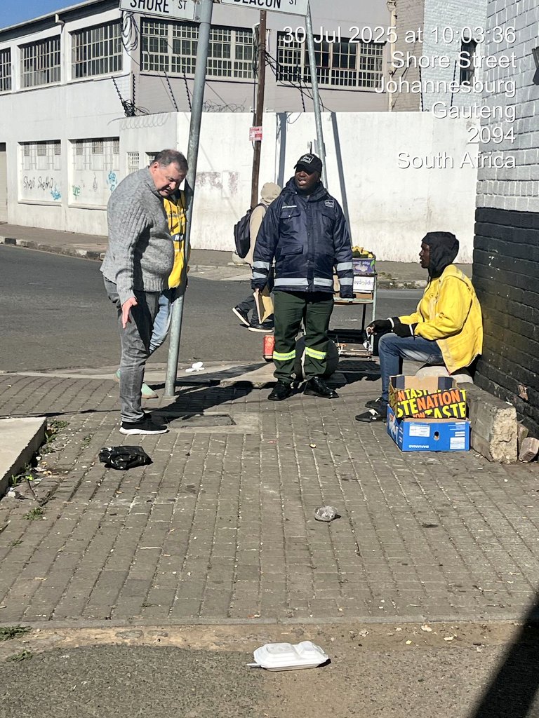CityofJoburgZA's tweet photo. On Wednesday, 30 July 2025, an educational campaign in support of the High Impact Service Delivery Operation was successfully conducted across Maboneng and New Doornfontein. The initiative aimed to raise awareness and engage local communities on key service delivery priorities.

The campaign team canvassed several key streets, including Market Street, Beacon Road, Shore Street, Lower Page Street, Angle Road, Lower Ross Street, Error Street, and Van Berk Street - ensuring widespread reach and meaningful public interaction throughout the day.

#TheJoburgWeAllWant 
#HighImpactServiceDelivery 
#JoburgReimagined ^GZ