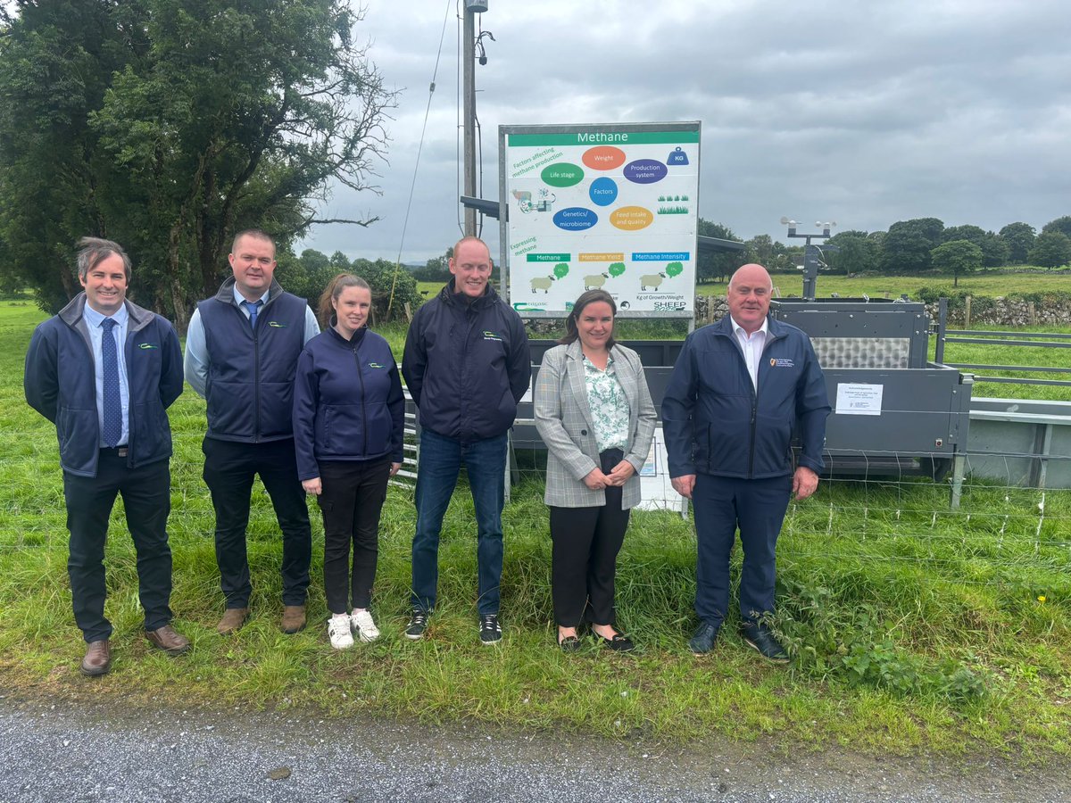 Teagasc (@teagasc) on Twitter photo Minister Noel Grealish TD, visited Teagasc Athenry, Co. Galway on Monday, 21 July where he met with Teagasc researchers who provided an overview of various DAFM funded research projects which are ongoing at the Campus. More here bit.ly/41jJOyZ
<a href="/agriculture_ie/">Dept of Agriculture, Food and the Marine</a> Minister Noel Grealish TD, visited Teagasc Athenry, Co. Galway on Monday, 21 July where he met with Teagasc researchers who provided an overview of various DAFM funded research projects which are ongoing at the Campus. More here bit.ly/41jJOyZ
<a href="/agriculture_ie/">Dept of Agriculture, Food and the Marine</a>